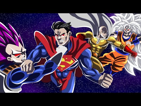 SAITAMA VS SUPERMAN PART 3 | MultiverseWar | OPM