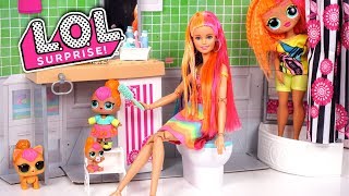 Download lagu Barbie Doll LOL Family After School Routine Bedtime with Neonlicious mp3