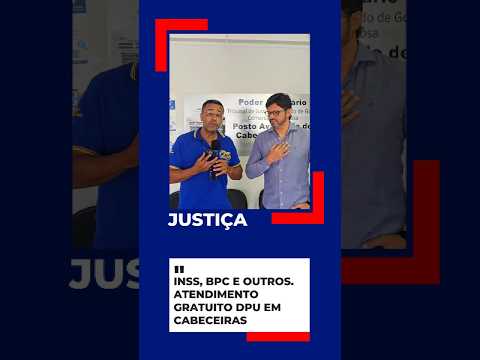 DPU REALIZA ATENDIMENTO GRATUITO EM CABECEIRAS