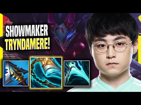 SHOWMAKER IS SO CLEAN WITH TRYNDAMERE! - DK ShowMaker Plays Tryndamere MID vs Renekton!
