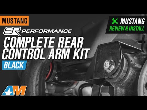 1979-2004 Mustang SR Performance Complete Rear Control Arm Kit - Black Review & Install