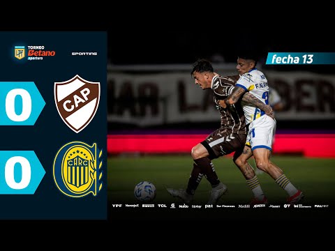 PLATENSE 0 - 0 ROSARIO CENTRAL I Resumen del partido | #TorneoBetano Apertura 2025