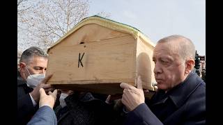 Erdoğan cenaze töreninde! Üsküdar Belediye Başkan Vekili Dündar Ziya Gültekin uğ