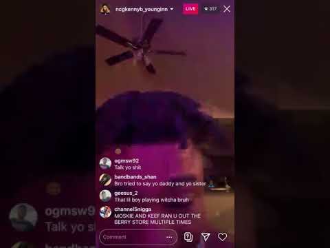 Kenny B NCG clowns opps “I can’t wait for Apegang 21 Shotz and Apegang Almighty to get out!”