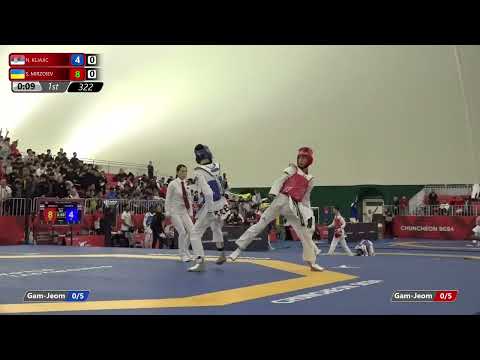 322 Round of 16 Men  59kg SRB N  KLJAJIC UKR S  MIRZOIEV