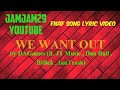 Fnaf Song Lyric Video We Want Out By DAGames Ft JT Music Dan Bull BSlick InuTrash