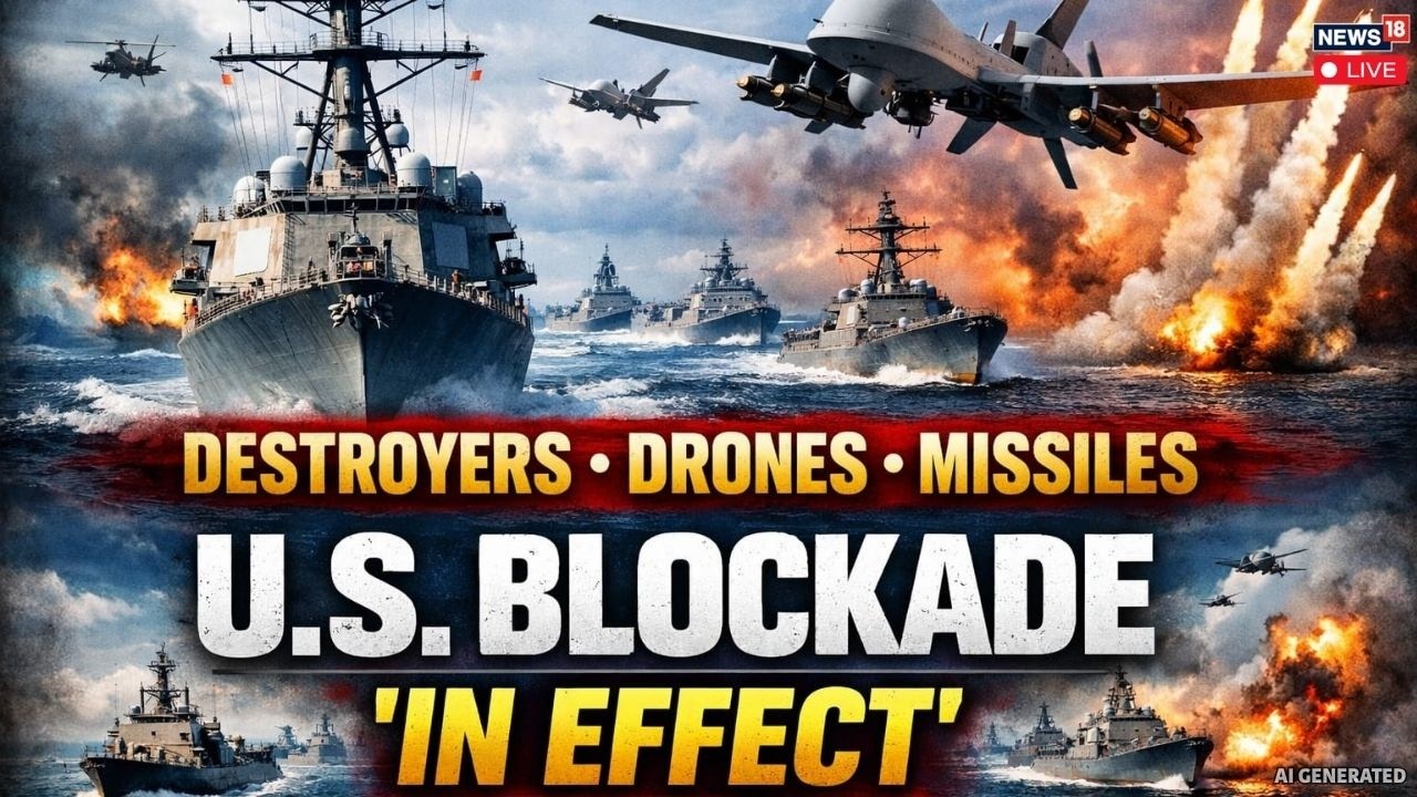 Hormuz Blockade LIVE | DESTROYERS vs. FAST BOATS: Trump’s Iran Blockade is LIVE! (Oil Hits $100)