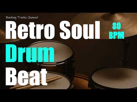 Retro Soul Drum Beat - 80 BPM