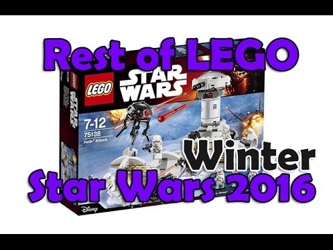 Rest of LEGO Star Wars 2016 Winter Wave Official Box