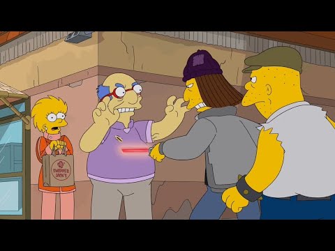 Lisa married Milhouse, who turned into a zombie [The Simpsons]