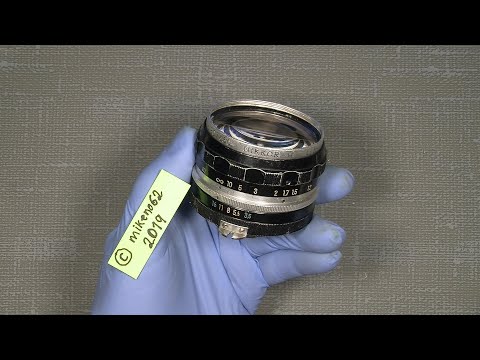 Re-grease the stiff aperture ring In Nikkor-H Auto 1:3.5 f=2.8cm