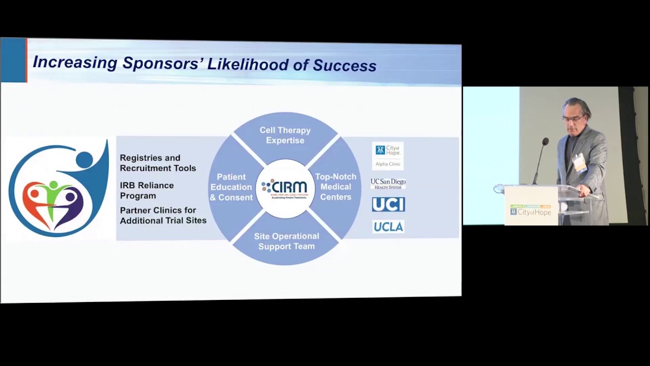 #CIRMSymposium: Turning the Alpha Clinic Vision Into a Reality for Patients - Geoffrey Lomax