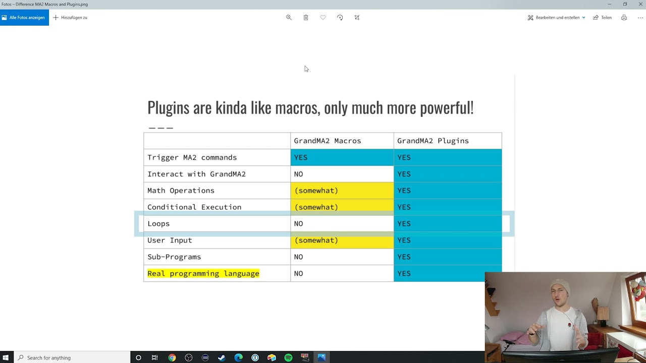 #2 Plugins vs Macros (LUA for GrandMA)