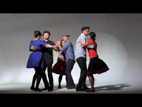 Oberek z Radomszczyzny lekcja nr 11 - wirowanie po kole w pierwszą stronę