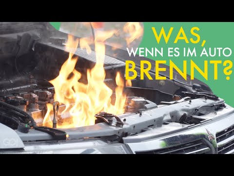Deshalb brauchst du einen Feuerlöscher im Auto:
