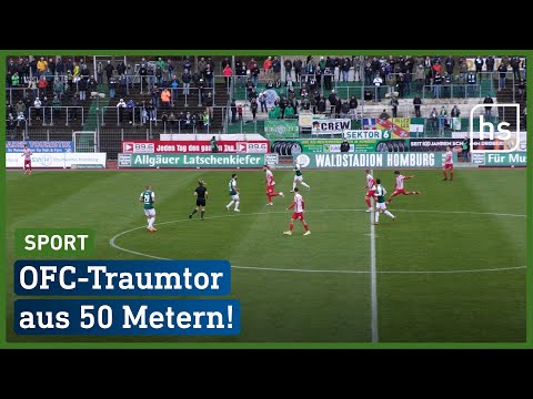 Sensationelles Tor von hinter der Mittellinie | hessenschau