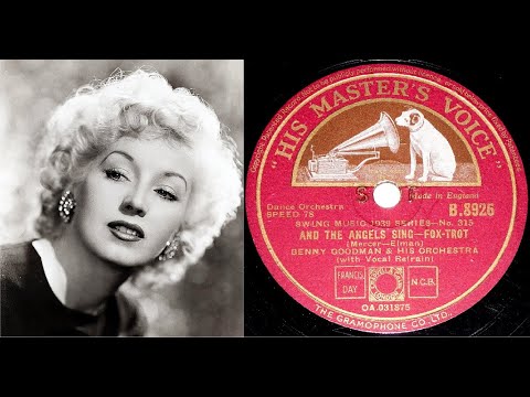 78 RPM - Benny Goodman & His Orchestra – And The Angels Sing (1939)
