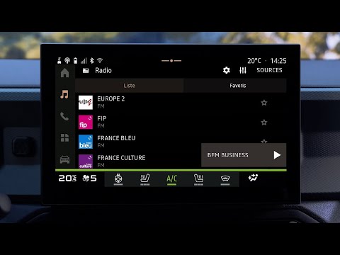 Nouveau Dacia Duster -  Radio et musique