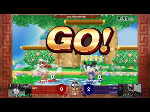 The Arena: Elvis (Fox/Mario) vs CS | Wonf (Bayonetta) - Pools - WF