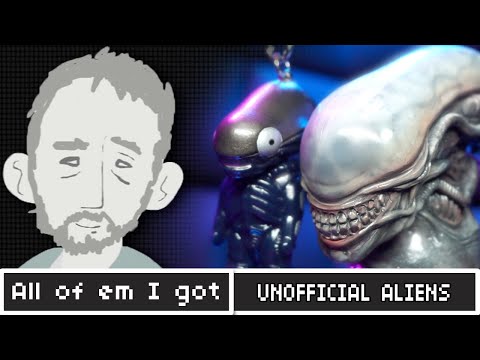 Unofficial Alien figure collection (Xenomorphs) - Halloween 2025 - All of em I got