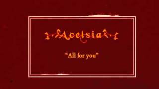 Acelsia &quot;All for you&quot;