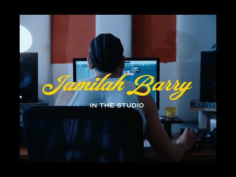 Jamilah Barry - In The Studio