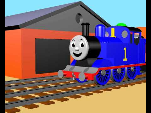 Early CGI Thomas animation test 1