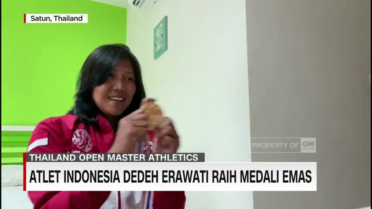 Atlet Indonesia Dedeh Erawati Raih Medali Emas