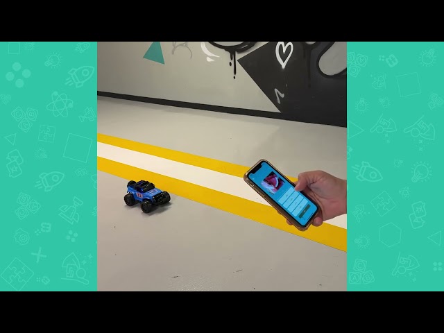 سيارة السباق التفاعلية التعليمية