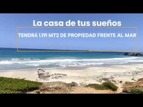 TU CASA EN ESTA ESPECTACULAR PARCELA FRENTE AL MAR!!