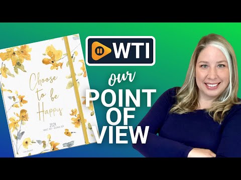 WWSBL Watercolor Wonder 2024 Monthly Planner - WTI product video review