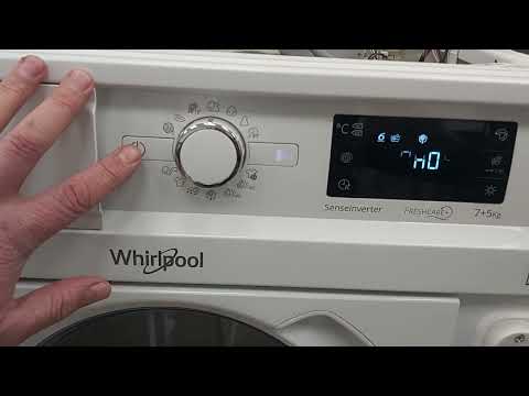 Как сбросить неправильно выбранную программу стирки на стиральной машине Whirlpool Indesit Ariston