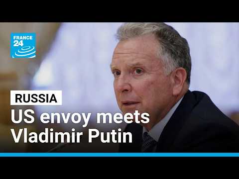 Ukraine talks: US envoy meets Vladimir Putin in Russia