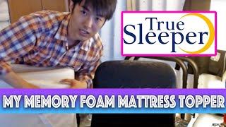 My New Memory Foam Mattress Topper [True Sleeper]