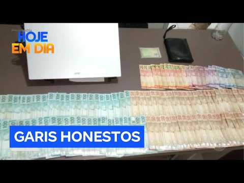 Garis dão exemplo de honestidade ao devolver carteira com R$ 7.400 encontrada na rua