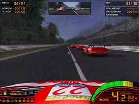 GTR2 Best Moments OnLine(The Crystal Method music)