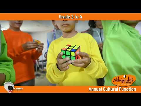 'Abhivyakti' An expression Annual Function (Grade 2 to 4)
