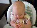 Gracie Eating
