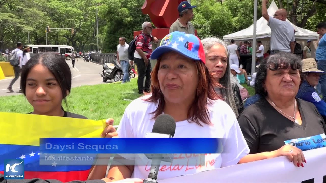 Venezolanos se volcaron a las calles en cierre de la Gran Peregrinación Nacional