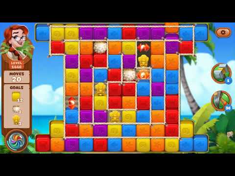 Lost Island Blast Adventure Level 1446 NO BOOSTERS - A S GAMING