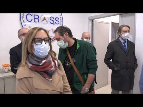 Emergenza Covid19. Sopralluogo alla centrale Cross di Pistoia