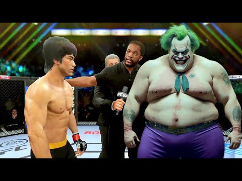 PS5 | Bruce Lee vs. Huge Joker (EA Sports UFC 4)