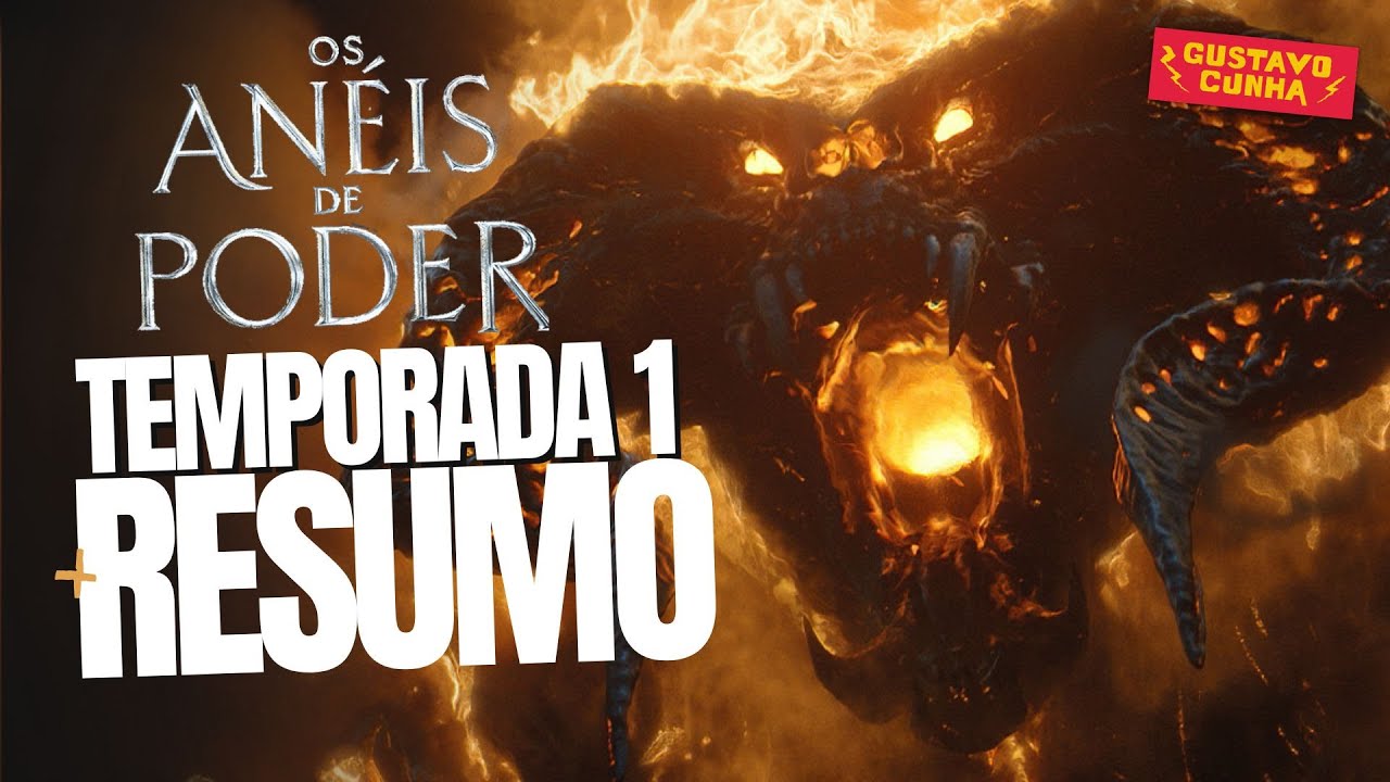 ANÉIS DE PODER -  RESUMO DA PRIMEIRA TEMPORADA | RECAP temporada 1