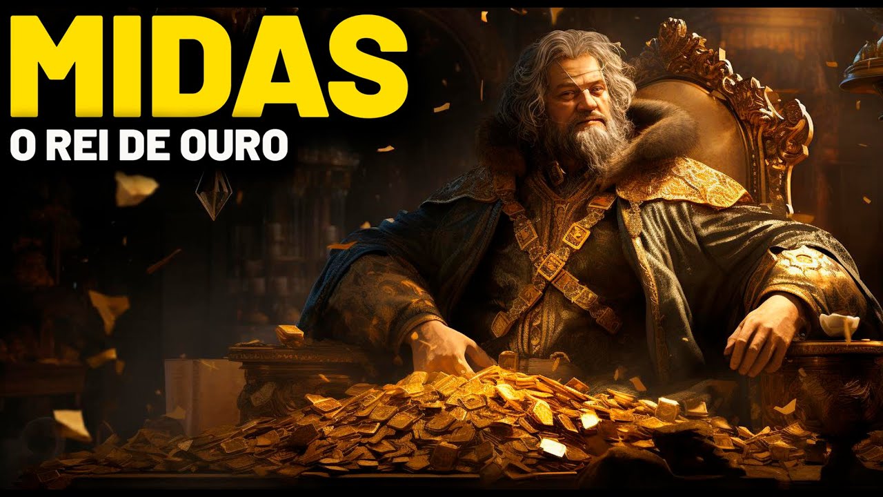 MIDAS - O REI DE OURO - MITOLOGIA GREGA