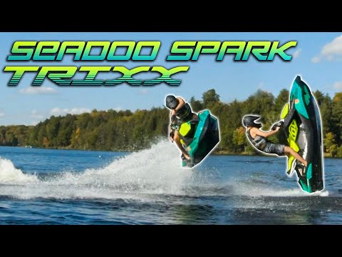Ripping the SeaDoo Spark Trixx! (Whips, Jumps, Wheelies, & More) (No Music)