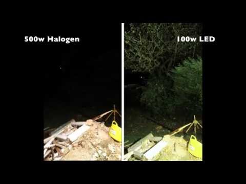 Review 100w led flood light