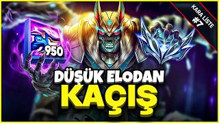 EN GÜÇLÜ NASUS BUİLDİ İLE DÜŞÜK ELODAN KURTULUŞ! | KARA LİSTE #7