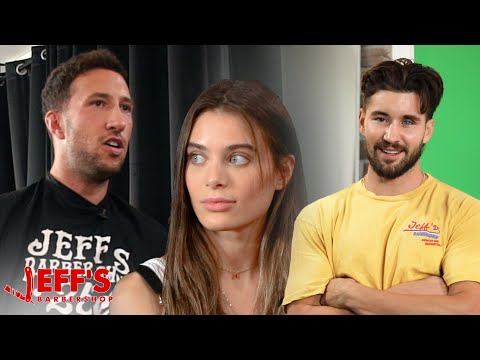 LANA RHOADES BOYFRIEND MIKE MAJLAK FLIPS OUT DURING INTERVIEW | Jeff's Barbershop