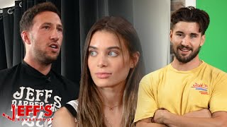 LANA RHOADES BOYFRIEND MIKE MAJLAK FLIPS OUT DURING INTERVIEW | Jeff's Barbershop video