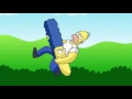 Hulk vs Homer Simpson